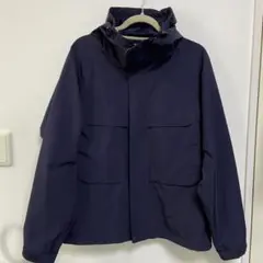 ユニクロ　ウインドプルーフパーカ　ネイビー　Lサイズ　男女兼用