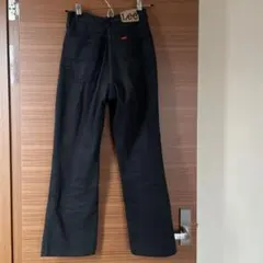 Lee リー ブラック デニム xs