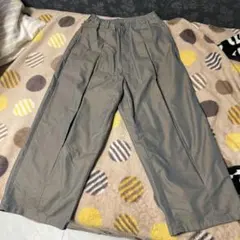 niko and... グレー ワイドパンツ ゴムウエスト