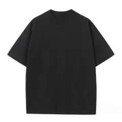 【I8】 XL シンプル　Tシャツ　オフショル　ストリート ブラック