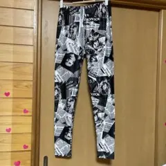 レディースヨガパンツ　プリント