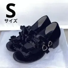 皆方由衣　しまむら　パンプス　ベロア リボン　Cherirulu Chocolaのサムネイル