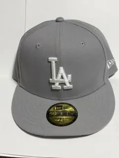 New Era 59FIFTY LA グレー キャップ