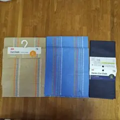 DAISO ハギレドビー柄&デニム5枚セット
