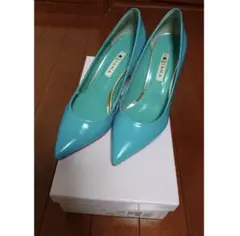 ダイアナ　パンプス　美品　ガラス
