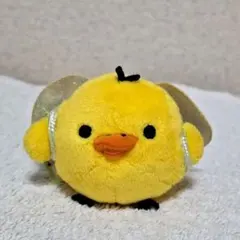 サンエックス リラックマ キイロイトリ てのりぬいぐるみ アフロ