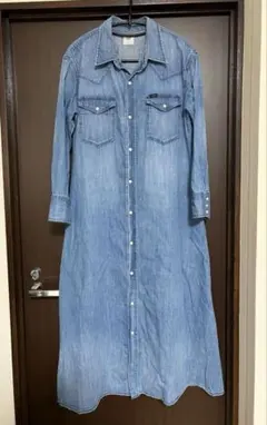 CIAOPANIC TYPY×Leeコラボ＊ゆったりデニムワンピース