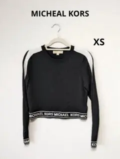 MICHAEL KORS クロップドセーター XS 黒のサムネイル