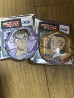 名探偵コナン 缶バッジ 2個セット