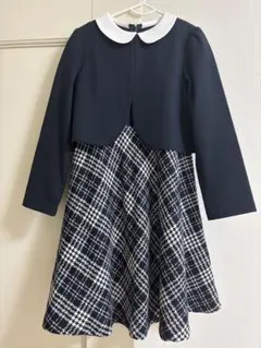 【組曲】入学式 セレモニーワンピース 女の子130cm