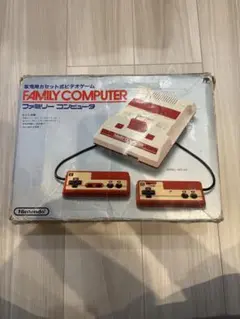 箱付きファミリーコンピュータ 本体 ACアダプター付き