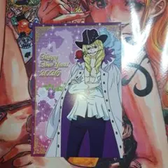 麦わらストア限定　年賀状風ポストカード キャベンディッシュ