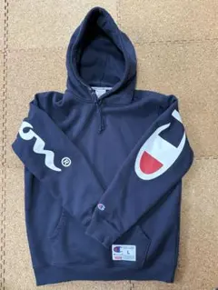シュプリーム チャンピオン パーカー ネイビー L 美品