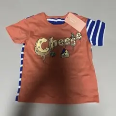 新品・タグ付　hakka baby チーズTシャツ 80 90のサムネイル