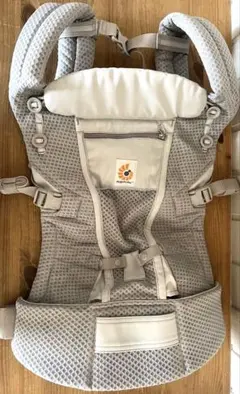【美品】エルゴベビー パールグレー抱っこ紐のサムネイル