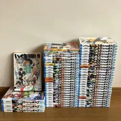 全巻セット:新品未開封・シュリンク付き】ハイキュー!! 1巻〜45巻