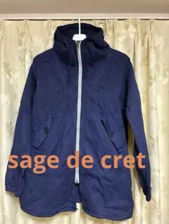 sage de cret サージュデクレ ミリタリーマウンテンパーカー サイズL