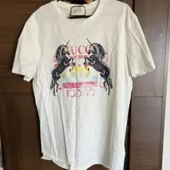 GUCCI グッチ 水玉 ロゴ ポルカドット Tシャツ 黒 L ブラック - メルカリ