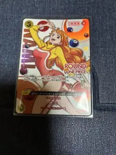 ラウンドワン×ワンピースカード プロモーションパック ナミ - メルカリ
