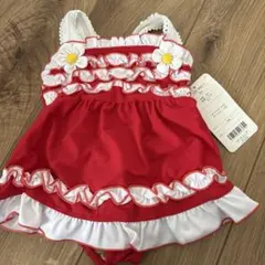 新品未使用！水着 サイズ80 フリル付き