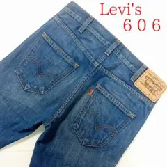 リーバイス「 ＬＶＣ ６０６ 」スリム テーパード 米国製造 ビッグＥ ２９