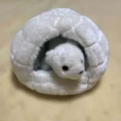 しろくま ぬいぐるみ アイスハウス付き