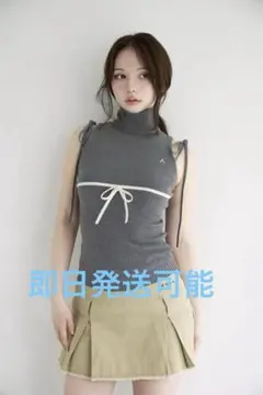 アンドマリー andmary cotton ribbon tank ivory andmary Bella ribbon tank ivory - メルカリ