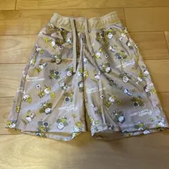 スヌーピー 半ズボン 100cm ベージュ