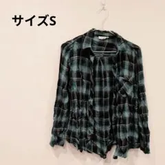 beachlunchlounge チェック柄 長袖シャツ S/P レディース