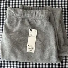 GU スウェットジョガーパンツ グレー Lサイズ