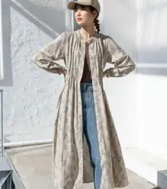 1新品タグつき　グローバルワーク　さらさらスタイルアップワンピース