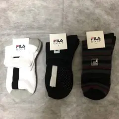 FILA GOLF ソックス 3足セット 25-27cm