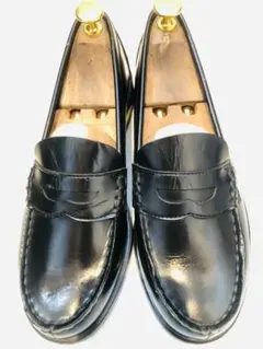 ★新品未使用！B級品★ハルタ HARUTA コインローファー ブラック25EEE