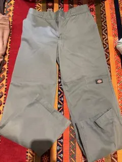 Dickies ワークパンツ リンカーングリーン　ルーズフィット