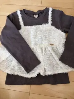 プティマイン　長袖カットソー 110cm