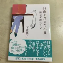 85歳まだまだ不良 媚びず群れない