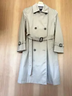 23区 ベージュ ダブルブレスト トレンチコート 34
