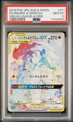 2026年最新】レシラム&ゼクロムgx hr psa10の人気アイテム - メルカリ