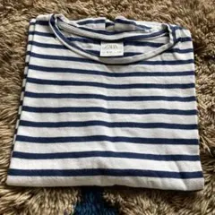 ZARA ストライプ ノースリーブTシャツ