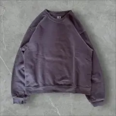 【人気カラー】FRUIT OF THE LOOM 無地スウェット ブラウン L