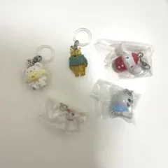 めじるしアクセサリー まとめ売り 5点セット ふわふわスノー サンリオ いちご