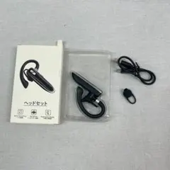 耳掛け式 ヘッドセット ワイヤレス Bluetooth イヤホン
