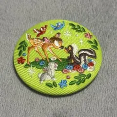 ディズニー 刺繍バッジ バンビ