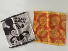 ディズニーハンドタオル 2枚セット
