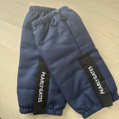 【新品未使用PEARLY GATES ネイビー フットウォーマー内側フリース