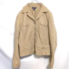 CHAPS★XLサイズ ベージュ テーラードジャケット レディース 海外 US