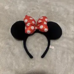 ディズニー　カチューシャ　ミニー