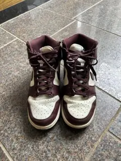 希少】NIKE DUNK HIGH × A.P.C. ブラウンスエード27cm - メルカリ