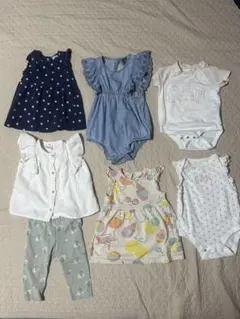 値下げ　まとめ売り　70.80サイズ　女の子　夏服　GAP H&M