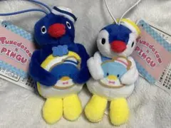 ピングー × タキシードサム ぬいぐるみ マスコット
